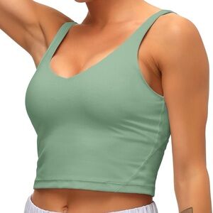 NWOT Sporty Crop Tank Top